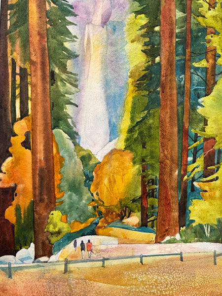 Susan E Routledge - Yosemite Falls