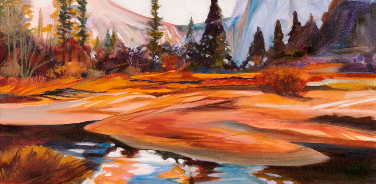 Susan E Routledge - Yosemite Pool 