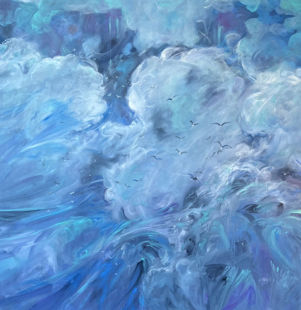 Susan Routledge – Oil – Catching a Ride Susan Routledge - Oil - Catching a Ride